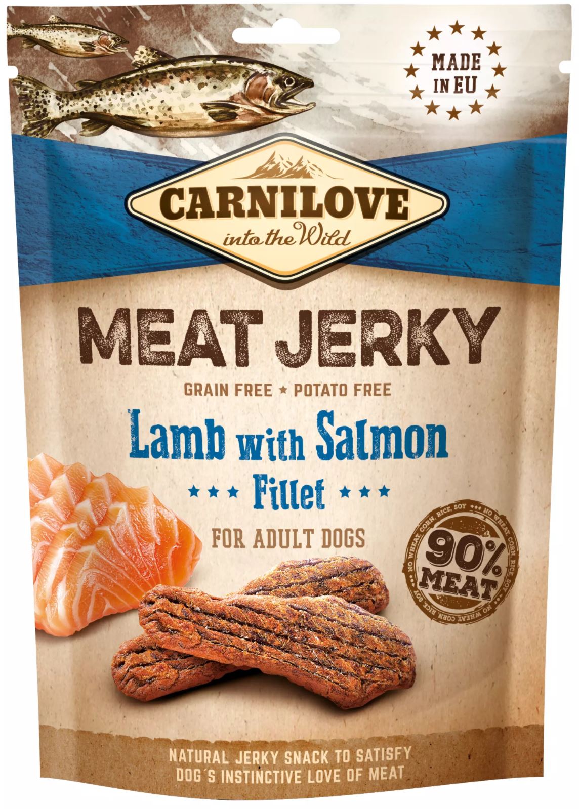 Carnilove Meat Lamb with Salmon Fillet - filet z jehněčího a lososa  100 gramů