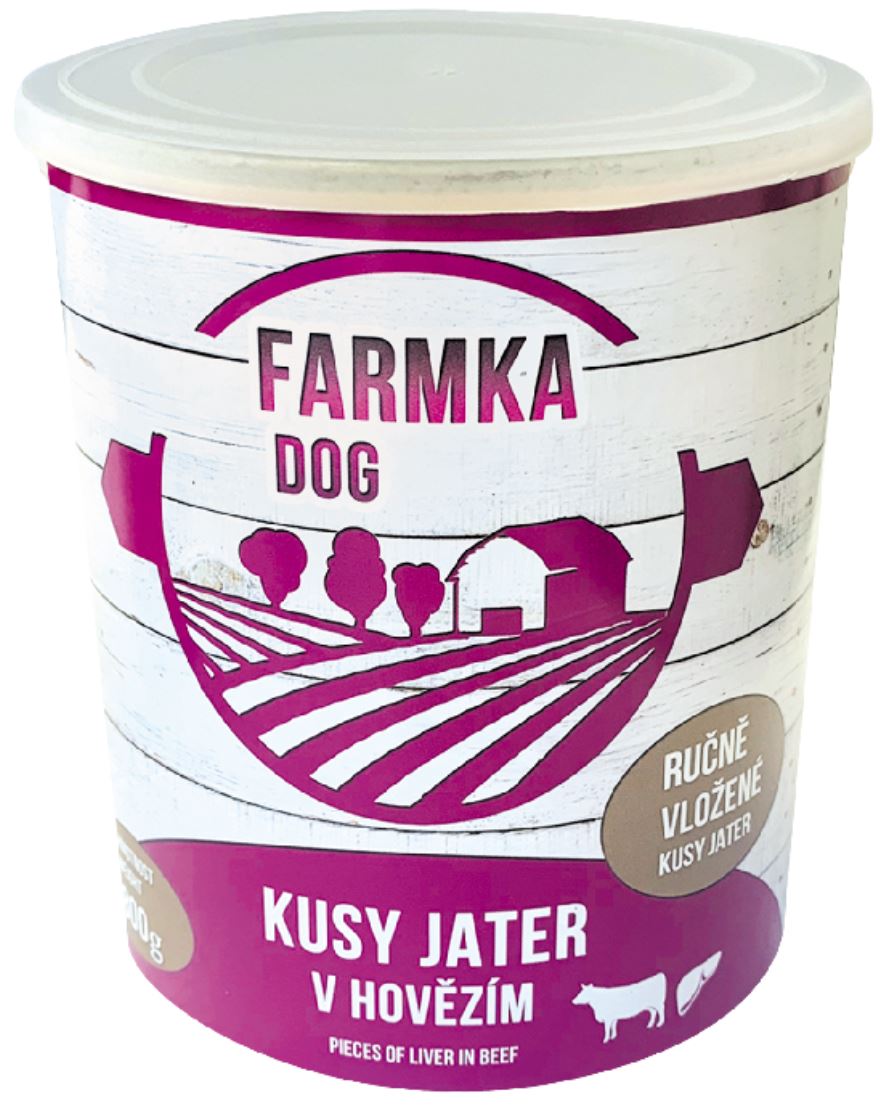 Falco Farmka kusy jater v hovězím 800 gramů