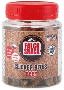 Falco clicker bites hovězí 130 gramů
