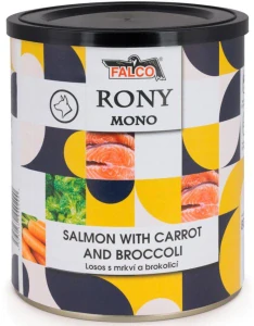 Rony Mono losos s mrkví a brokolicí 800 gramů