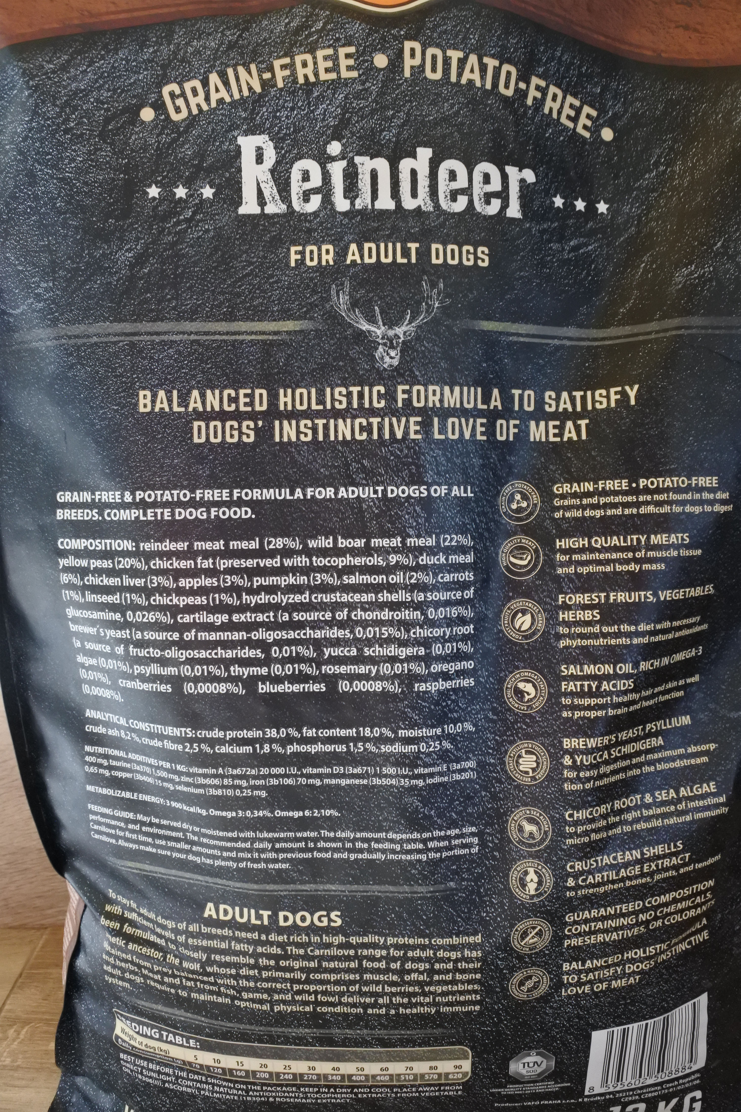 Carnilove Reindeer - sob 12 kg