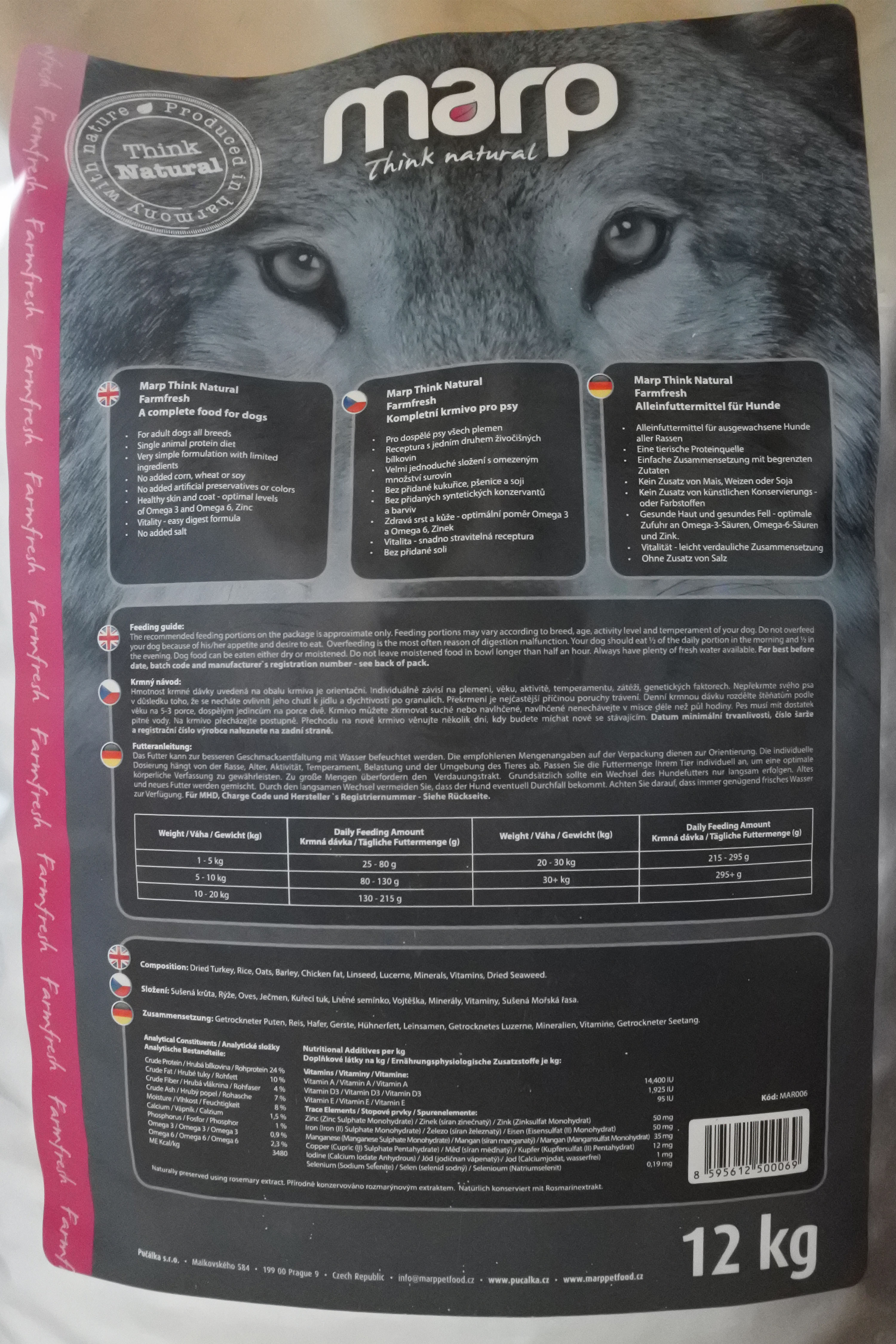 Marp Natural Farmfresh - krůta 12 kg